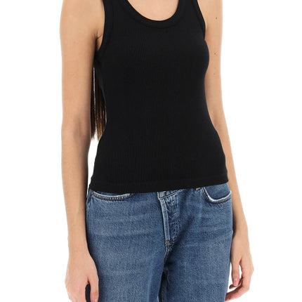 Agolde poppy ribbed tank top