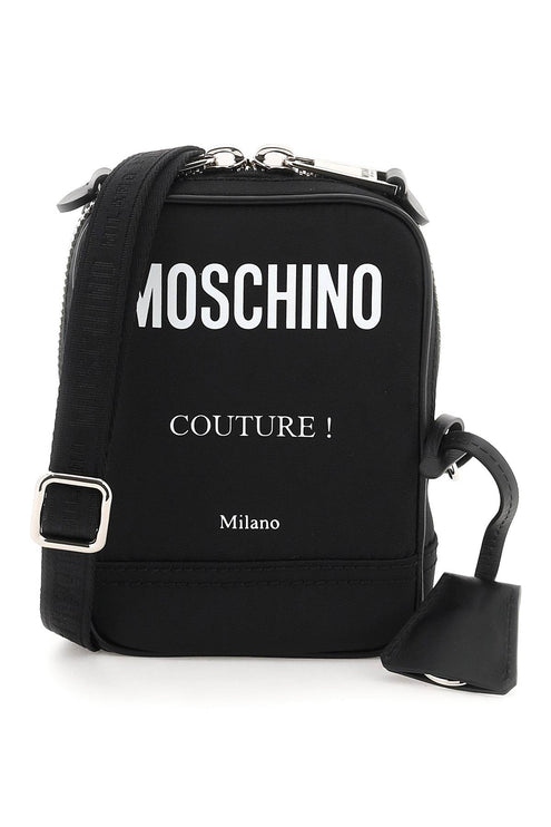 Moschino nylon crossbody bag