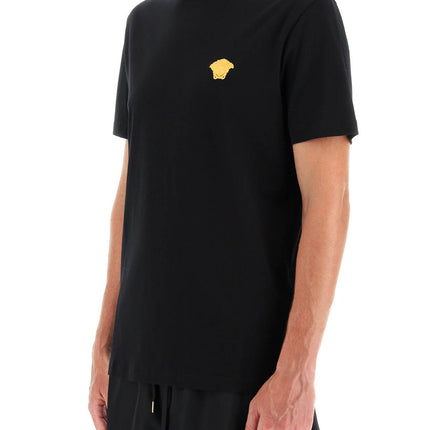 Versace medusa embroidered t-shirt