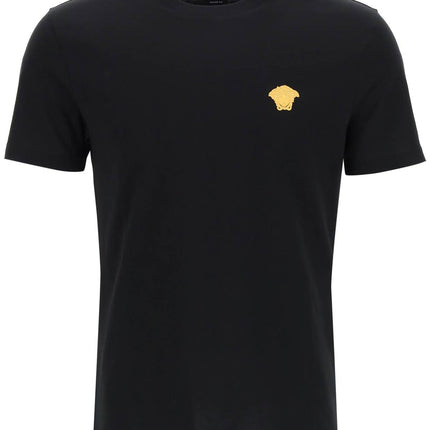 Versace medusa embroidered t-shirt