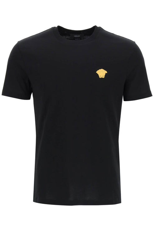 Versace medusa embroidered t-shirt