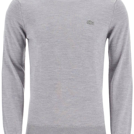 Lacoste wool crewneck pullover