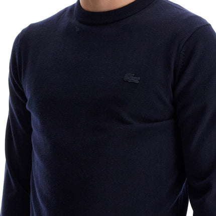 Lacoste wool crewneck pullover