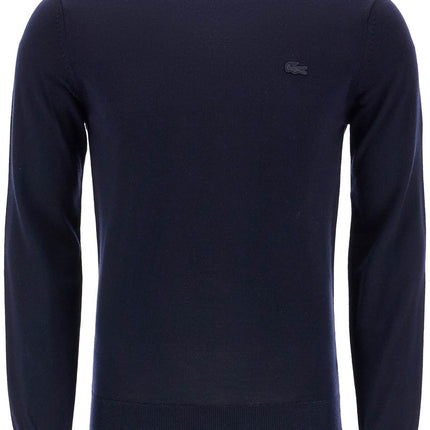 Lacoste wool crewneck pullover