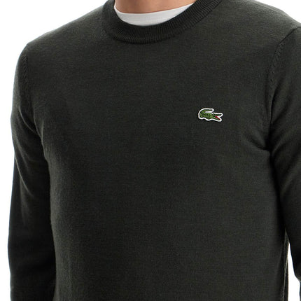 Lacoste wool blend pullover sweater