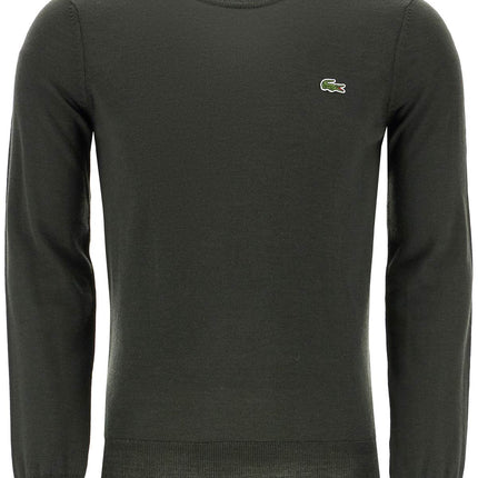 Lacoste wool blend pullover sweater