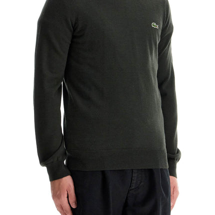 Lacoste wool blend pullover sweater