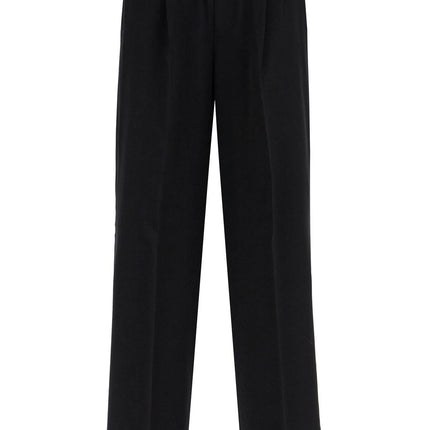 Acne Studios wide twill pants with elastic waistband