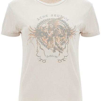 Acne Studios printed slim fit t-shirt