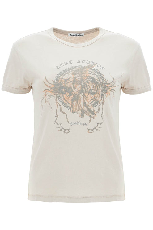 Acne Studios printed slim fit t-shirt