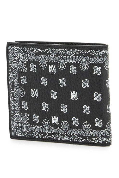 Amiri bi-fold bandana print wallet