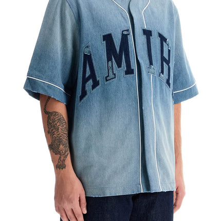 Amiri sunfaded baseball shirt