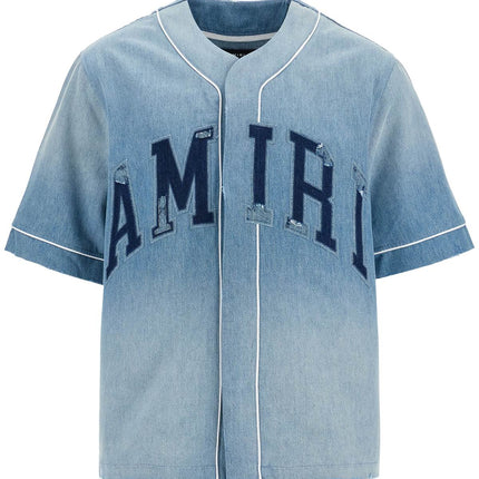 Amiri sunfaded baseball shirt