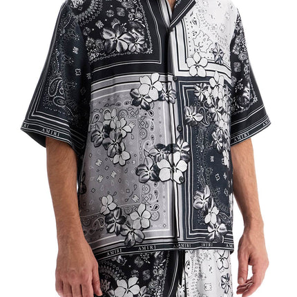 Amiri bowling shirt with bandana