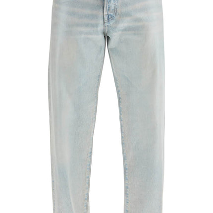 Acne Studios light blue straight cotton jeans model 1996