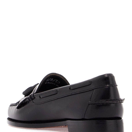 G.H. Bass esther kiltie weejuns loafers in brushed leather