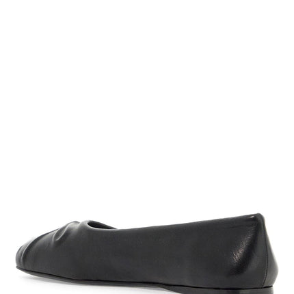 Marni leather little bow ballerina