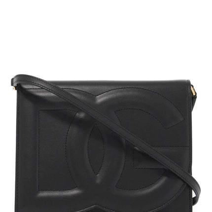 Dolce & Gabbana leather dg logo crossbody bag