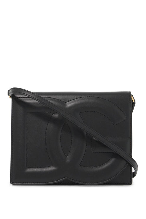 Dolce & Gabbana leather dg logo crossbody bag