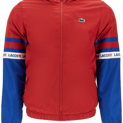 Lacoste sporty jacket with contrasting sleeves