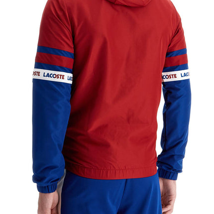 Lacoste sporty jacket with contrasting sleeves