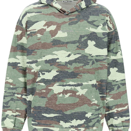 Acne Studios camouflage hoodie sweatshirt with