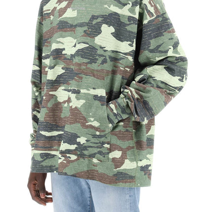 Acne Studios camouflage hoodie sweatshirt with