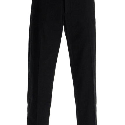 Acne Studios straight leg twill trousers in nine words