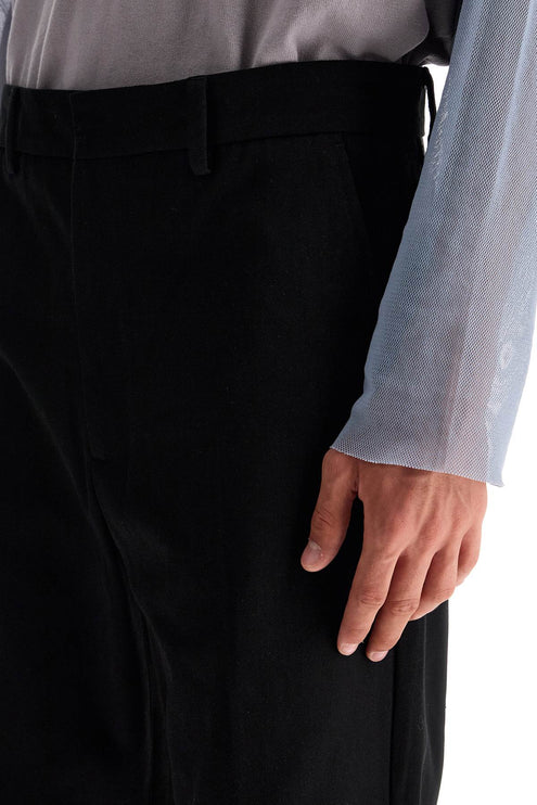 Acne Studios straight leg twill trousers in nine words