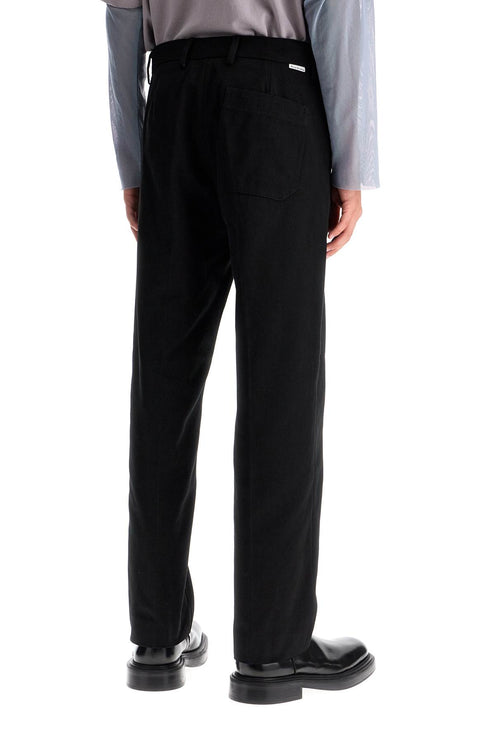 Acne Studios straight leg twill trousers in nine words