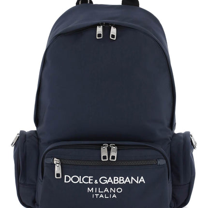 Dolce & Gabbana nylon backpack with logo