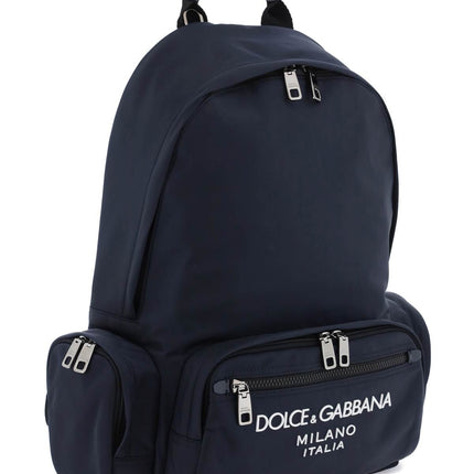 Dolce & Gabbana nylon backpack with logo