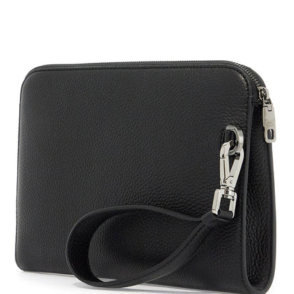 Dolce & Gabbana "embossed leather media pouch