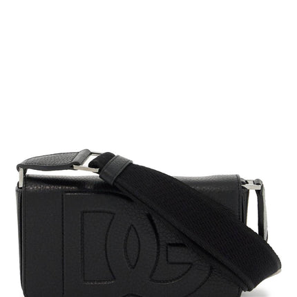 Dolce & Gabbana mini leather crossbody bag with shoulder strap.