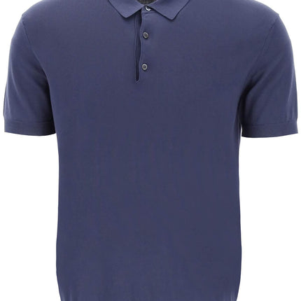 Baracuta cotton knit polo shirt