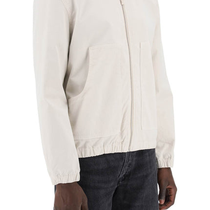 Closed cotton blouson jacket