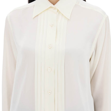 Tom Ford silk charmeuse blouse shirt