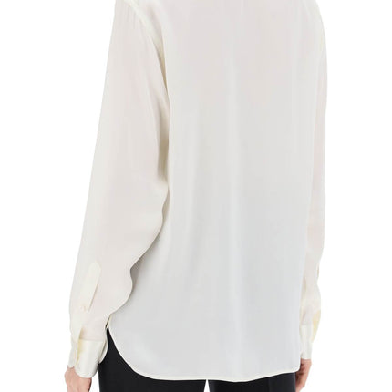 Tom Ford silk charmeuse blouse shirt