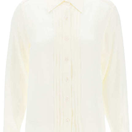 Tom Ford silk charmeuse blouse shirt