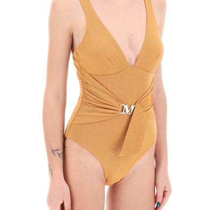 Max Mara Beachwear "full jersey and lurex jumpsuit