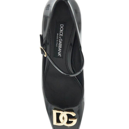 Dolce & Gabbana brushed leather mary jane