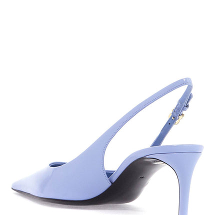 Dolce & Gabbana glossy leather slingback dã©