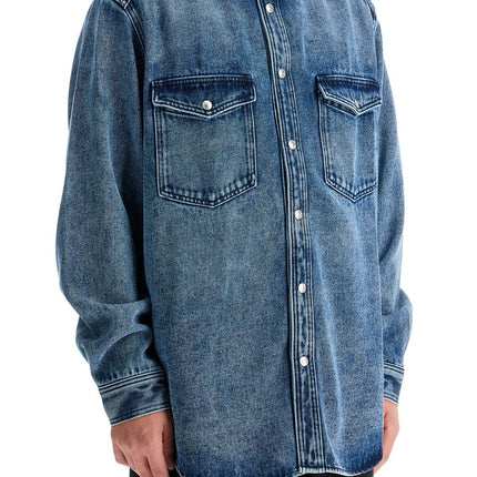 Marant tailly denim overshirt