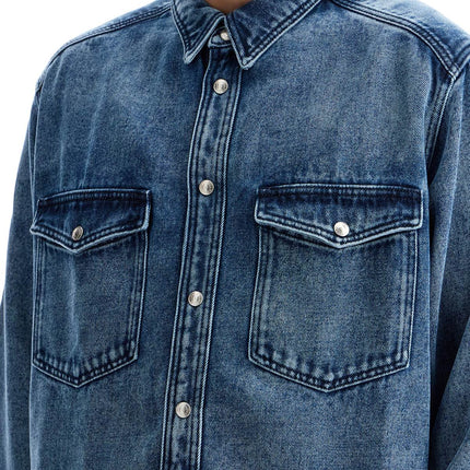 Marant tailly denim overshirt