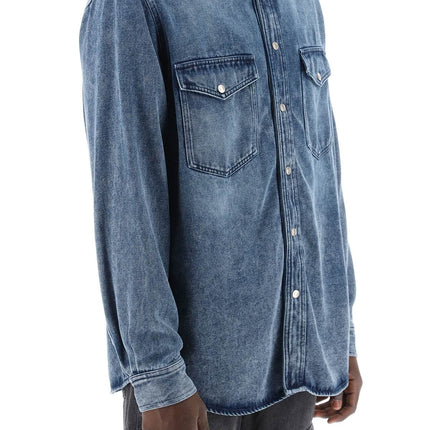 Marant Overshirt in denim Tailly