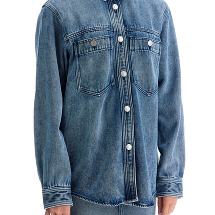 Isabel Marant denim talbot button-up