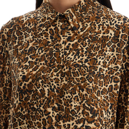 Isabel Marant 'teysa silk leopard print