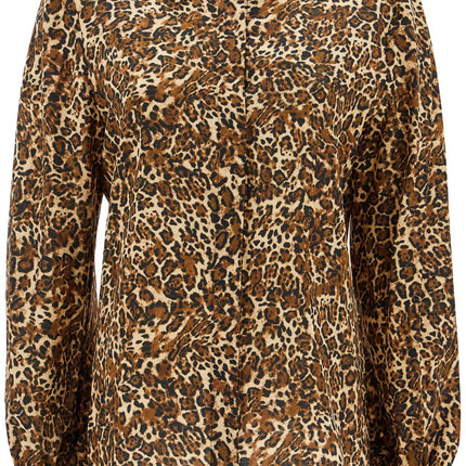 Isabel Marant 'teysa silk leopard print