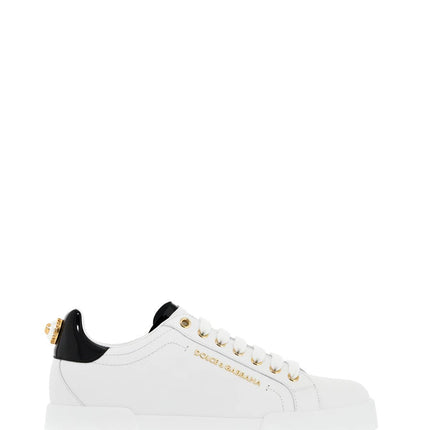 Dolce & Gabbana portofino sneakers with pearl