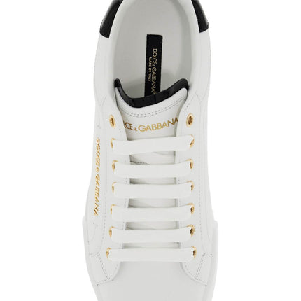 Dolce & Gabbana portofino sneakers with pearl